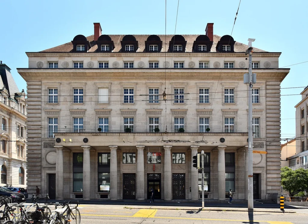 Agence UBS place Saint-François à Lausanne
